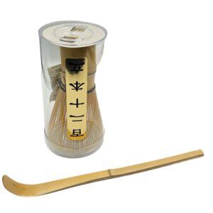 Matchaset – Lepel & Borstel<br>Theebenodigdheden