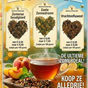 Zomerse Thee Aanbieding<br>Proef & Verwen